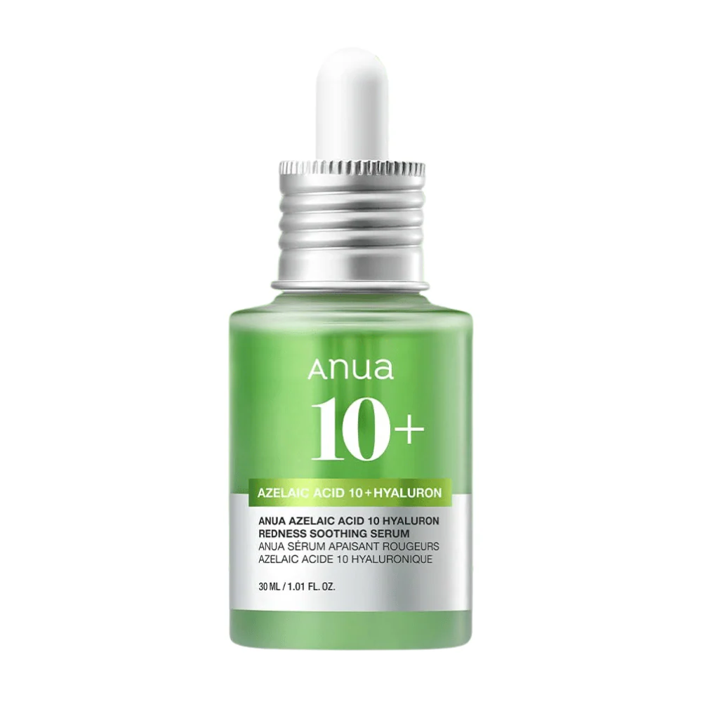 ANUA_AzelaicAcid10HyaluronRednessSoothingSerum30ml سرم تسکین دهنده قرمزی آزلائیک اسید و هیالورون آنوا - تصویر 1